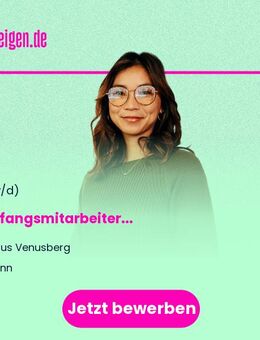 Empfangsmitarbeiter (m/w/d) - Bonn