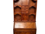 Vintage, italienische Möbel, Sekretär, Nussbaum, Wurzelholz, Biedermeier, Antik - Berlin