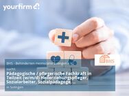 Pädagogische / pflegerische Fachkraft in Teilzeit (w/m/d) Heilerziehungspfleger, Sozialarbeiter, Sozialpädagoge, Erzieher, Gesundheits- und Krankenpfleger, Altenpfleger - Solingen (Klingenstadt)