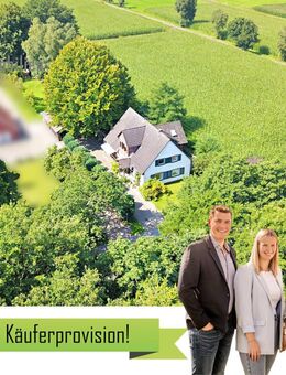 Nah an der Natur und doch dicht an Barßel: Wohnhaus im Grünen mit großem Grundstück! - Barßel