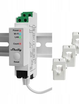 Shelly PRO 3EM 2-Wege-WIFI/LAN-Stromzähler für DIN-Schiene Automat Wandverteiler Elektroverteiler Zählerschrank 3800235268100 - Wuppertal