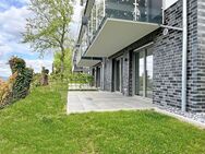 Moderne 2 Zimmer-Wohnung mit großzügiger Terrasse, Fahrstuhl und Garage in Bad Oeynhausen-Oberbecksen - Bad Oeynhausen