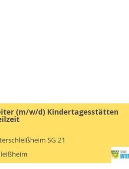 Sachbearbeiter (w/m/d) Kindertagesstätten Vollzeit / Teilzeit - Unterschleißheim