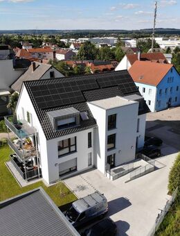 trendige Loft-Wohnung, EBK, Neubau, großer Balkon, Fernsicht, 6-Parteien-MFH - Gunzenhausen