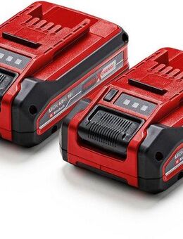 Einhell »PXC Plus Twinpack« Akku (2 St), 18 V, 4 Ah, universell verwendbar für alle Power X-Change Geräte