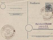 SBZ: MiNr. P 31, 03.07.1948, "2. Einheitsausgabe / Aufdruck", Ganzsache (Postkarte), Sonderstempel "Tag der Briefmarke" - Brandenburg (Havel)