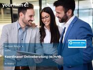 Koordinator Onlineberatung (w/m/d) - Mainz
