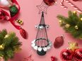 Weihnachtsbaum für 16 Teelichter Schwarz wunderschön Neu ohne Verpackung in 64407