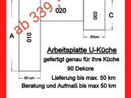 Sonderangebot Arbeitsplatte FC 410, Küche in U Form, bis 405 x 60 cm, einbaufertiger Zuschnitt - Oberhausen