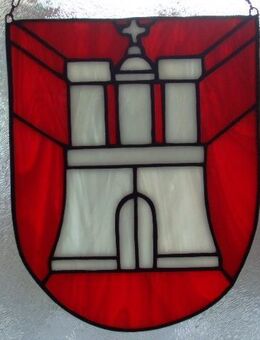 Fensterbild aus Glas, Hamburg - Krefeld