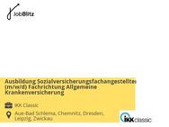 Ausbildung Sozialversicherungsfachangestellter (m/w/d) Fachrichtung Allgemeine Krankenversicherung - Aue Zentrum