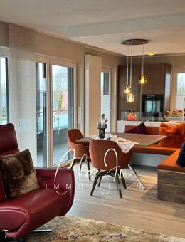 Hochwertiges Penthouse mit großer Panorama-Dachterrasse und zwei Carports in Zetel - Zetel
