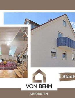 von Behm Immobilien - Harmonisch wohnen mit Pfiff! DG-Stadtwohnung mit Studio - Geisenfeld