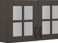 wiho Küchen Glashängeschrank Erla Front mit Glaseinsatz