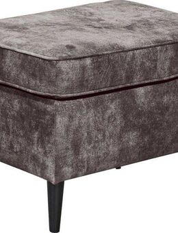 ED EXCITING DESIGN Hocker Oskar, mit Massivholzfüßen