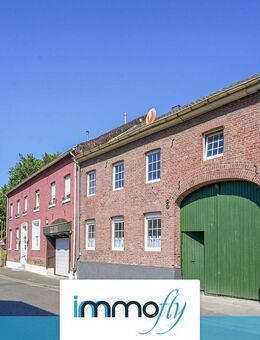 Historisches Reihenmittelhaus mit Charme, großem Grundstück & viel Potential für kreative Köpfe - Hückelhoven