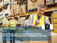 Ausbildung zum / zur Kaufmann/-frau für Groß- und Außenhandelsmanagement (m/w/d) - Ahrensburg