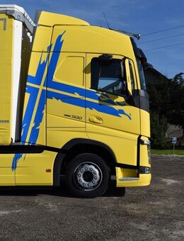 AUFKLEBER Fahrzeugbeschriftung VOLVO FH 12 13 16 KREUZ Set 2 - Wuppertal