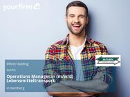 Operations Manager:in (m/w/d) Lebensmitteltransport - Bamberg