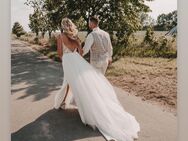 Boho A-Linie Hochzeitskleid Justin Alexander - Wittingen