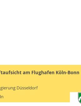 örtliche Luftaufsicht am Flughafen Köln-Bonn - Bonn
