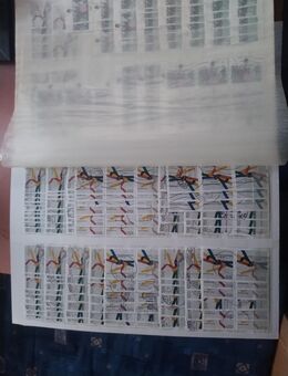 Briefmarken dickes Steckbuch voll gestpl.euro Zeit - Gumtow