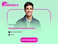 Elektroniker für Betriebstechnik / Elektriker (w/m/d) - Erfurt