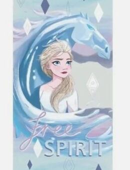 Disney Eiskönigin Ice Horse Badehandtuch, Strandtuch 70x137 cm (Schnelltrocknend - Neumünster