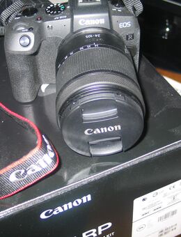 Neue Unbenutzte Canon EOS RP Systemkamera mit Teleobjektiv RF 24-105 mm und Speicherkarte - Celle