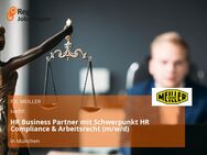 HR Business Partner mit Schwerpunkt HR Compliance & Arbeitsrecht (m/w/d) - München