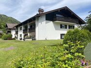 Ruhe mit Bergblick - 3-Zimmer-Wohnung mit Südbalkon und schönem Bergblick - Kreuth