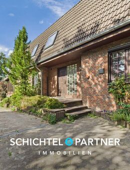 Worpswede | Exklusives Zweifamilienhaus mit großem Garten und zwei Garagen - Worpswede