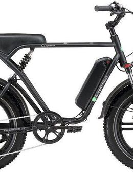 GreenStreet E-Bike Mountainbike California, 7 Gang Shimano, Kettenschaltung, Heckmotor, 468 Wh, Pedelec, Elektrofahrrad für Damen u. Herren, MTB