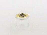 Damen Ring aus 18 kt Gold mit 0.01 ct Diamant - Gr 50 EU - Leimen Zentrum