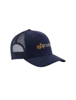 Alpha Industries Trucker Cap Alpha Industries Accessoires - Headwear Alpha Label Trucker Cap