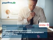 Volljurist / Syndikusrechtsanwalt Schwerpunkt Public Procurement & Compliance (m/w/d) | Leipzig - Leipzig