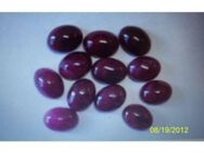 23,27 ct / 22,60 ct , schöne LOTS RUBIN CABOCHONS ( 2 Lots ) - Neubrandenburg