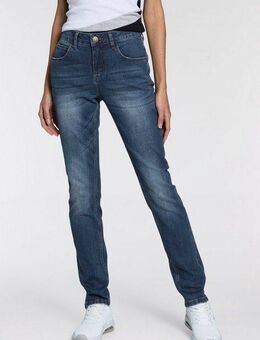 KangaROOS Relax-fit-Jeans RELAX-FIT HIGH WAIST knöchelfreie Schnittform, krempelbare Beinabschlüsse