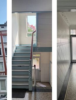 Zentral, charmant, teilbar - 4-Zimmer-Wohnung mit zwei Balkonen nahe Holtenauer Straße - Kiel