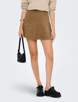 ONLY Cordrock ONLMOXIE HW CORD SKATER SKIRT CC PNT