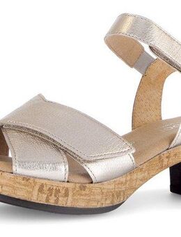 Gabor KRETA Sandalette, Blockabsatz, Sommerschuh, Sandale in Bequemweite G (weit)
