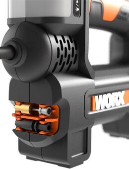 Worx Akku-Handkompressor WX092, max. 10 bar, 4-in-1, digitale Anzeige, Notfallhelfer, inkl. Akku & Ladegerät