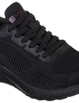 Skechers BOBS SQUAD CHAOS - FACE OFF Sneaker Freizeitschuh, Halbschuh, Schnürschuh Maschinenwäsche, G-Weite