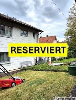 RESERVIERT! Gepflegte Zweifamilien-Doppelhaushälfte in Aalen-Unterkochen - Aalen