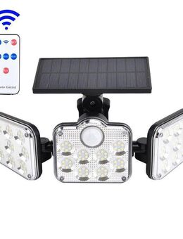 270 Grad Solarleuchte mit Bewegungsmelder Solarlampe Außen Garten Wandlampe Strahler Haus - Wuppertal