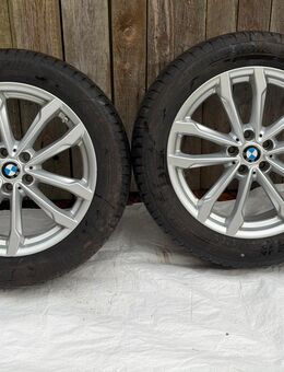 4x Original BMW ALU Felge 6877325, E7 1/2x19H2, Style 691 Winter - Hamburg