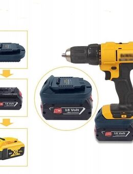 #NEU# Adapter Bosch 18-V-GB- auf Dewalt XR- Elektrowerkzeuge ​ - Wuppertal