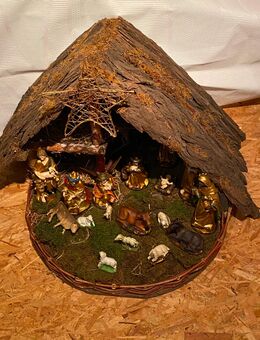 Verkaufe meine wunderschöne handgefertigte Weihnachtskrippe aus H - Langerwehe