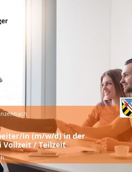 Sachbearbeiter/in (m/w/d) in der Kämmerei Vollzeit / Teilzeit - Wenzenbach
