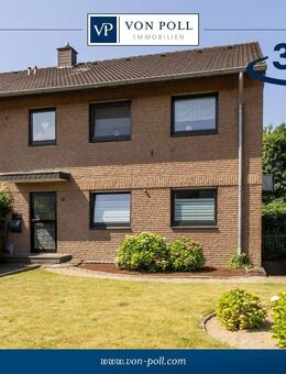 Ruhig wohnen mit Ausblick - charmante Obergeschosswohnung in gepflegtem Haus mit zwei Wohnungen - Krefeld